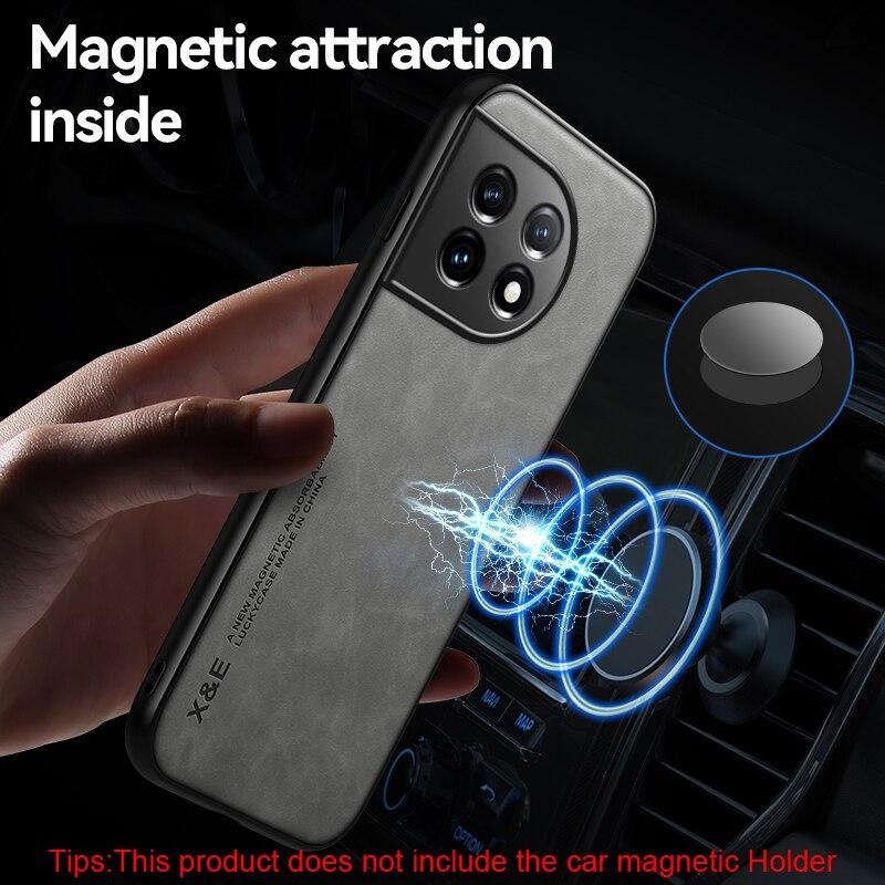 KEYSION Роскошный кожаный чехол для Oneplus 11 5G 10T 9 RT, мягкий силикон + противоударная задняя крышка для телефона из поликарбоната для Oneplus Ace 2 1+ Ace Pro