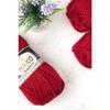 Spaghetti Wool Blend Thick 1175 Dark Red Color Hand Knitting Yarn