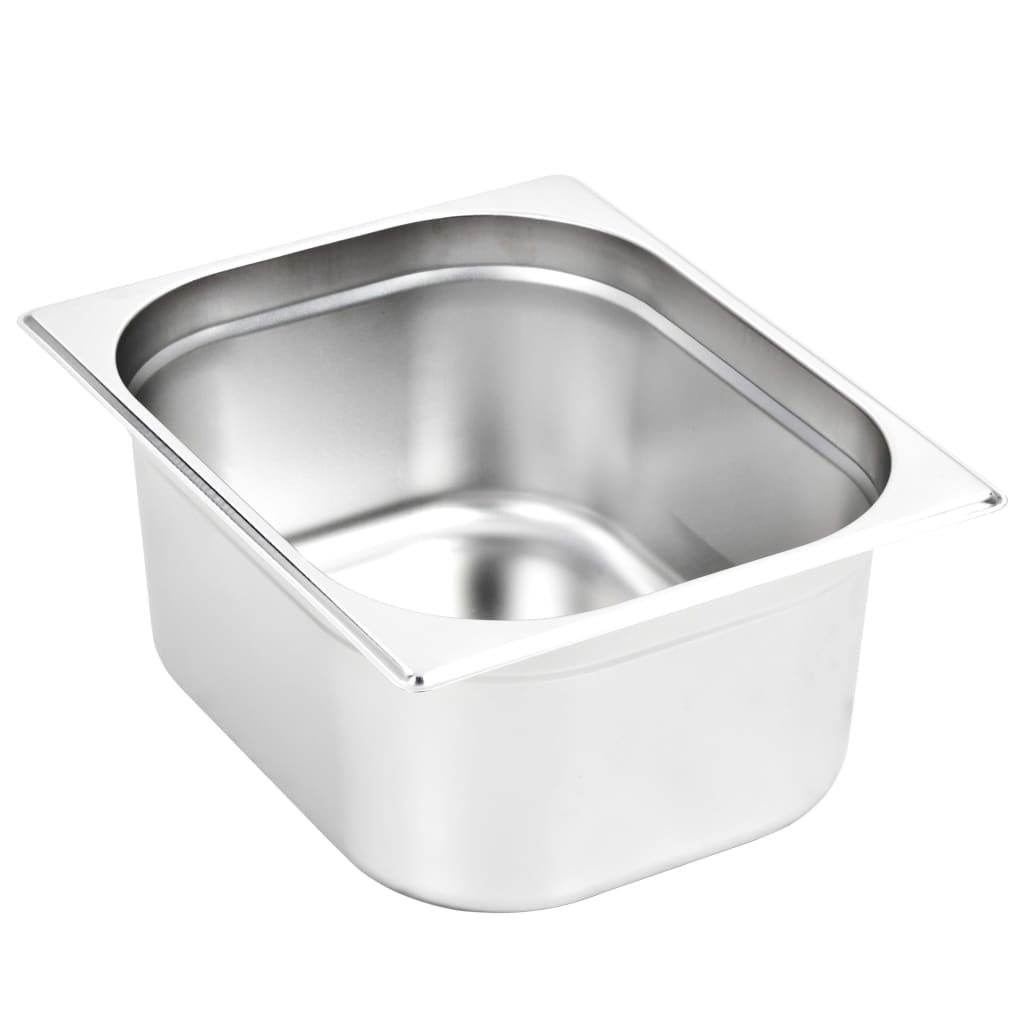 Gastronorm Container 2 pcs. GN 1 2 150 mm Stainless Steel