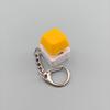 Creative Novelty Stress Relief Button Keychain Toy