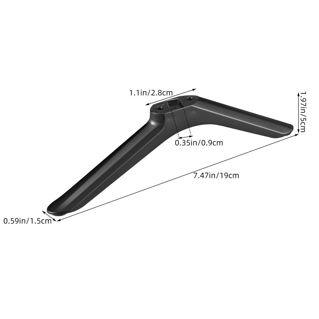 TV Stand Legs With Screws TV FeetBase Replacement Legs Stand Televisions Table Tabletop Mount Pedestal Foot For 32inch Smart Tvs