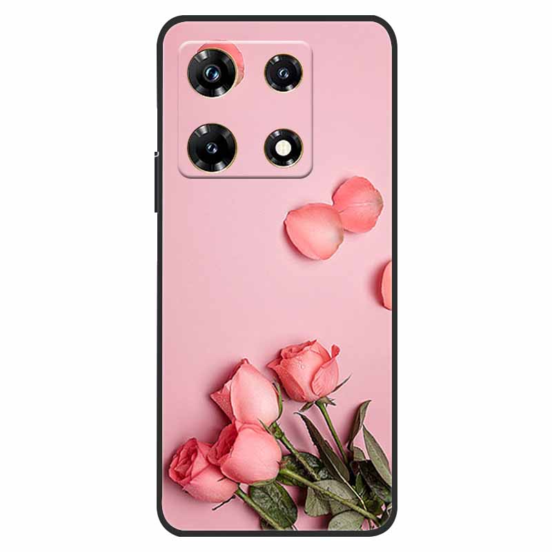 Чехол для Infinix Note 30 Pro 30i, бампер из ТПУ, задняя крышка для Infinix Note 30 4G 5G, защитный чехол Coque Fundas Note30i, черный крайние случаи