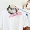 Spring Summer Niche Age Reducing Women's Professional Attire Silk Scarves Travel Commuting Decorations Paired With Thin Mulberry