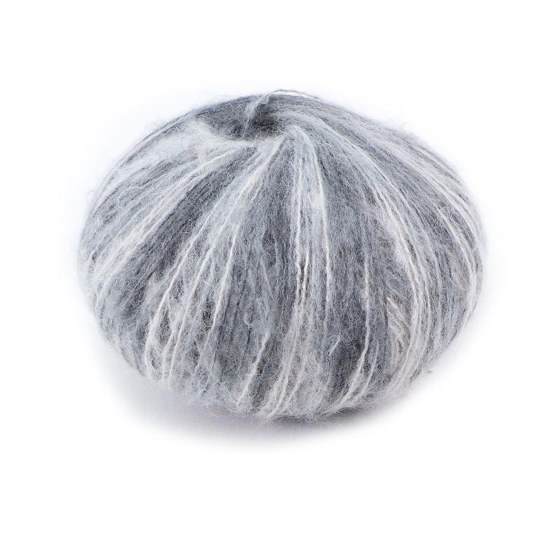 25g/ball Multi Colored Mahe Yarn Knitted Sweater Scarf Hat Doll Gradient Hand Dyed Mohar Yarn Handmade DIY Knitted Scarf and Hat