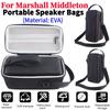 Жесткий чехол для переноски динамика из этиленвинилацетата, регулируемые лямки, сумка для аудиобокса, аксессуар для шнура питания, защита от падения для Marshall Middleton