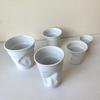 Керамическая кружка, кофейные кружки, молочная кружка, складная чашка, кофейная кружка, молочная кружка, кухонная барная посуда для напитков, симпатичные кружки-стаканы, кофейные чашки