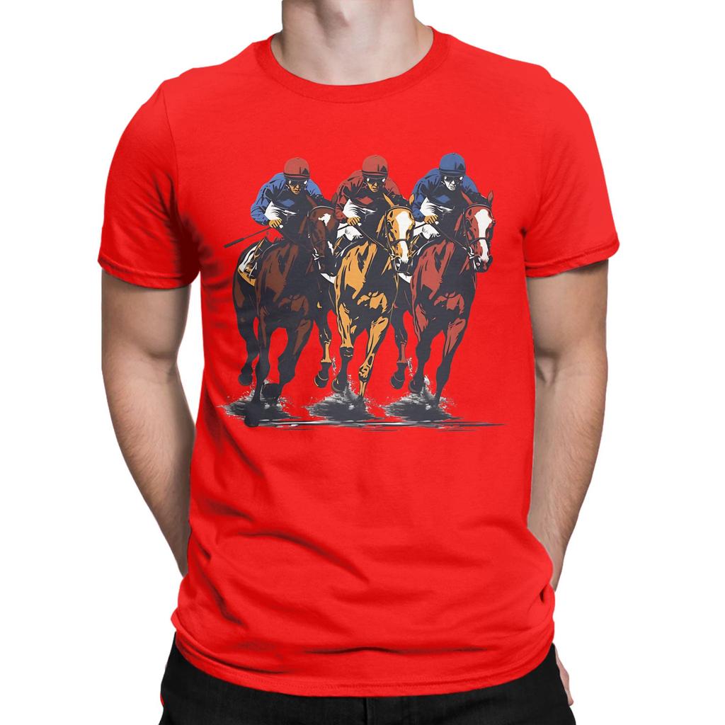 Horse Racing Classic Novelty 100 Cotton Tshirt Horse Racing Jockey Silks Tees Tops For Unisex