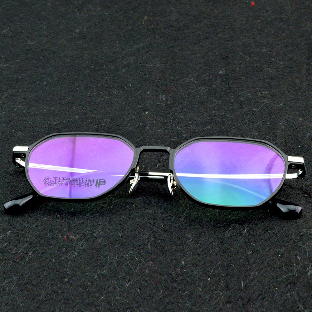 Clara Vida Pure Titanium IP Plated Luxury Oversized Men Women Optical Eyeglasses Frame