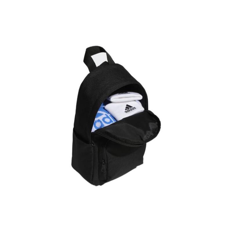 Adidas Recycled Polyester Gym Bag, Backpack, Crossbody Bag, Shoulder Bag Unisex Black Adidas H30358