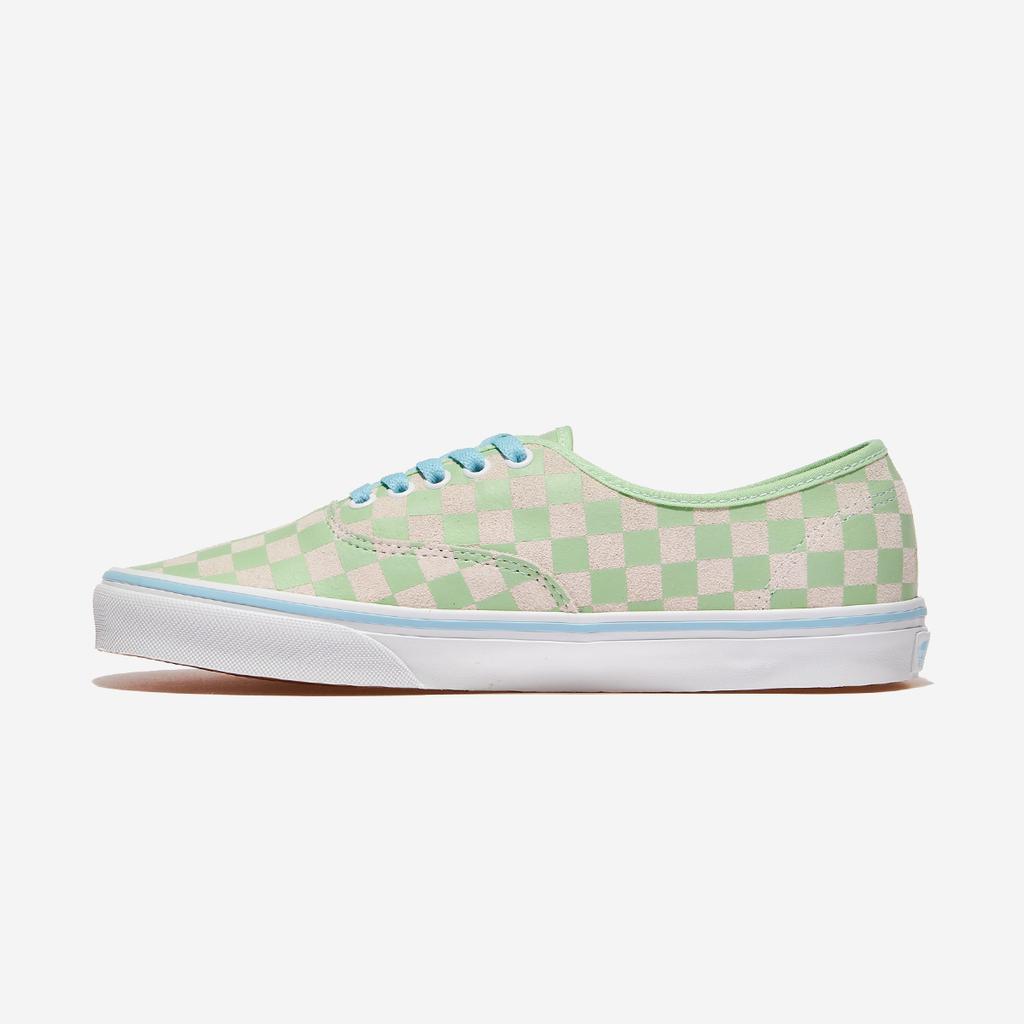 Vans Authentic - шахматный фисташковый зеленый, VN000D6GE2Y, 1010113076, популярная корейская обувь
