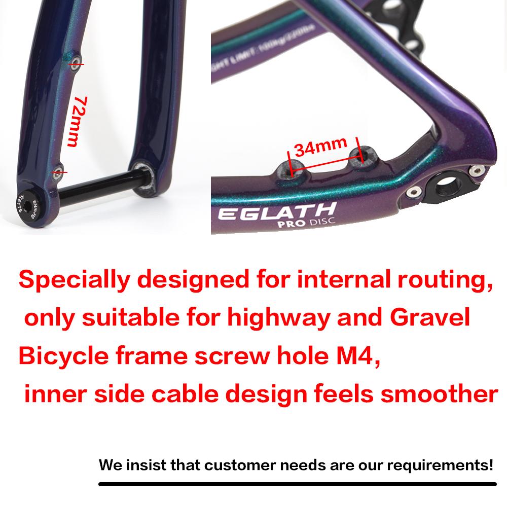 ONIRII Гидравлические дисковые тормозные суппорты с тросовым приводом Flat Mount Масляный дисковый тормоз для шоссейного велосипеда, гравийного велосипеда Новый