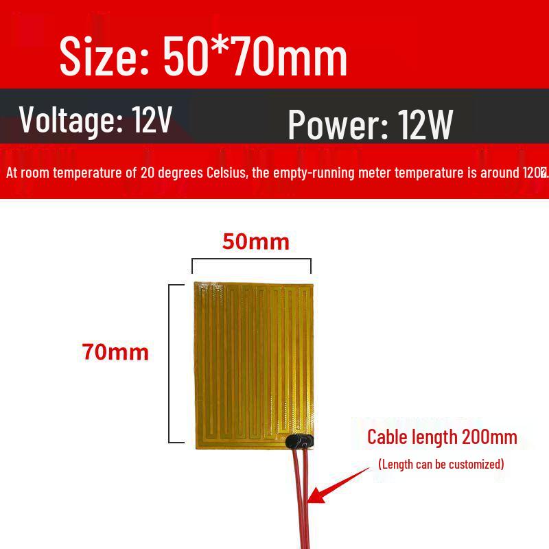 Polyimide Electric Heating Film: Adjustable Temperature Flexible Heating Sheet
