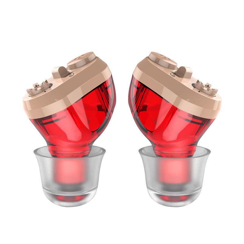 Перезаряжаемый мужской аудиофон, мини-невидимый усилитель звука, слуховой аппарат CIC Aide, цифровой скрытый слуховой аппарат для женщин, глухой аппарат