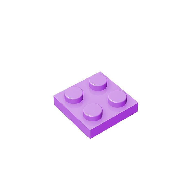20 шт. Детали MOC 3022 94148 Пластина 2x2 Совместимые кубики DIY Сборка Строительные блоки Частицы Детская головоломка Развивающая игрушка Подарок на день рождения