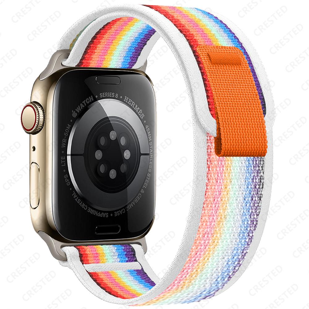 Ремешок Trail Loop Для Apple Watch ultra 3 2 ремешка 49мм 40мм 44мм 46мм 45мм 41мм 42мм correa Браслет iWatch Series 10 9 8 7 SE 11