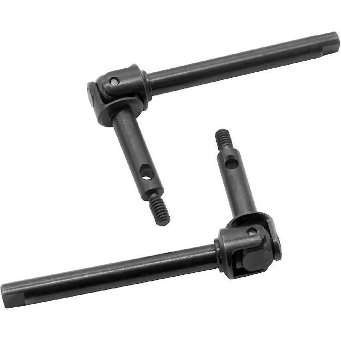 OGRC 1/24 Steel Front Axle Drive Shaft CVD Set for 1/24 Axial SCX24 C10/JLU/Bronco/Gladiator/Deadbolt Upgrades Parts-2pcs
