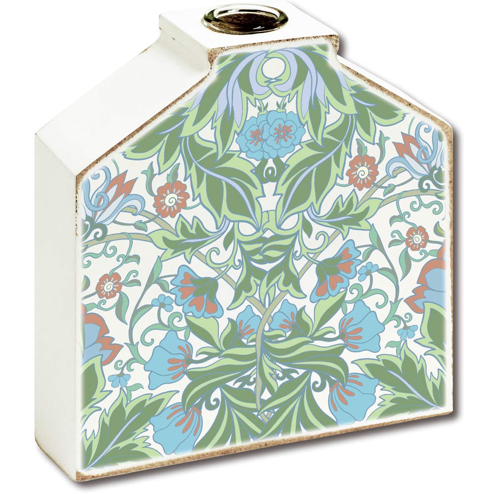 You Power Art Flower Vase Morris X H12 X White "William (B)" FV-01202 W11.5 D3.5cm