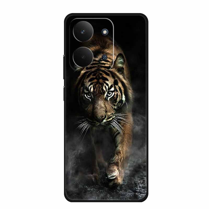 Для Xiaomi Redmi 15C 4G Чехол 15 C Funda Модный Мягкий ТПУ Черная Силиконовая Задняя Крышка Для Redmi 15C 5G 2025 Чехол для Телефона Coque Оболочка