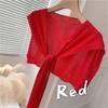 Thin Knitted Shawl Cloak Knitted Scarf Elegant Knitting Shawl  Summer