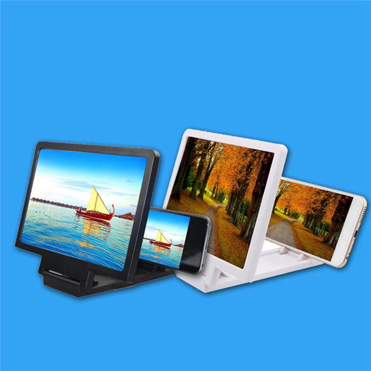 Держатель для увеличительного стекла для экрана мобильного телефона, 3D-лупа для экрана, складной HD-держатель для мобильного телефона