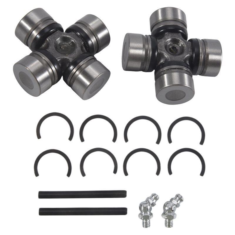 Front Prop Shaft U-Joint 2SET For Polaris RZR Ranger Sportsman General 1000 900 800 700 570 500 2202015 2203703