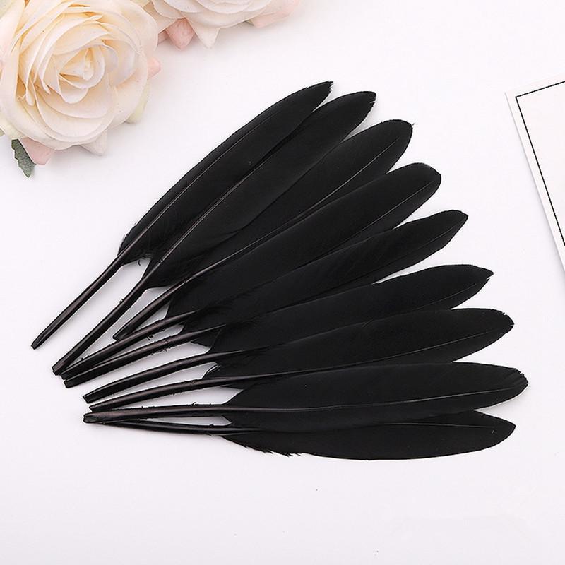 20/100pcs Duck Feathers DIY Feathers for Jewelry Making Plumes Earring Home Wedding Decoration Plumas Crafts Accessories 10-15CM