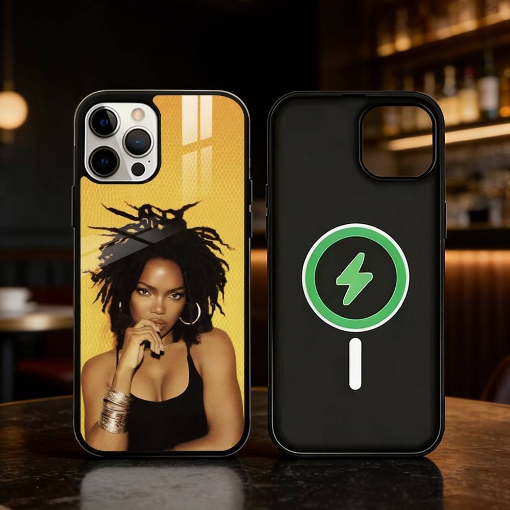 Singer L-Lauryn Hill Phone Case For iPhone 17 16 15 14 13 12 Pro Max Plus for Mirror Wireless Magnetic Cover