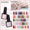 Гель-лак для ногтей PHOENIXY, 60 цветов, 8 мл, профессиональный УФ-светодиодный салонный маникюр, гели для дизайна ногтей, отмачиваемый полуперманентный лак для ногтей, 8 мл