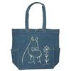 Moomin Denim Tote Bag Approx. W45 X H36 X D13cm MM-6723