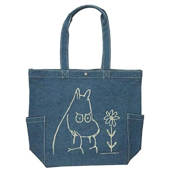 Moomin Denim Tote Bag Approx. W45 X H36 X D13cm MM-6723