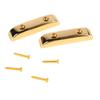 2PCS Gold/Silver Bass Thumb Rest Anti Slip For Jazz Bass Finger Rest Plastic Thumb Rest For Bass