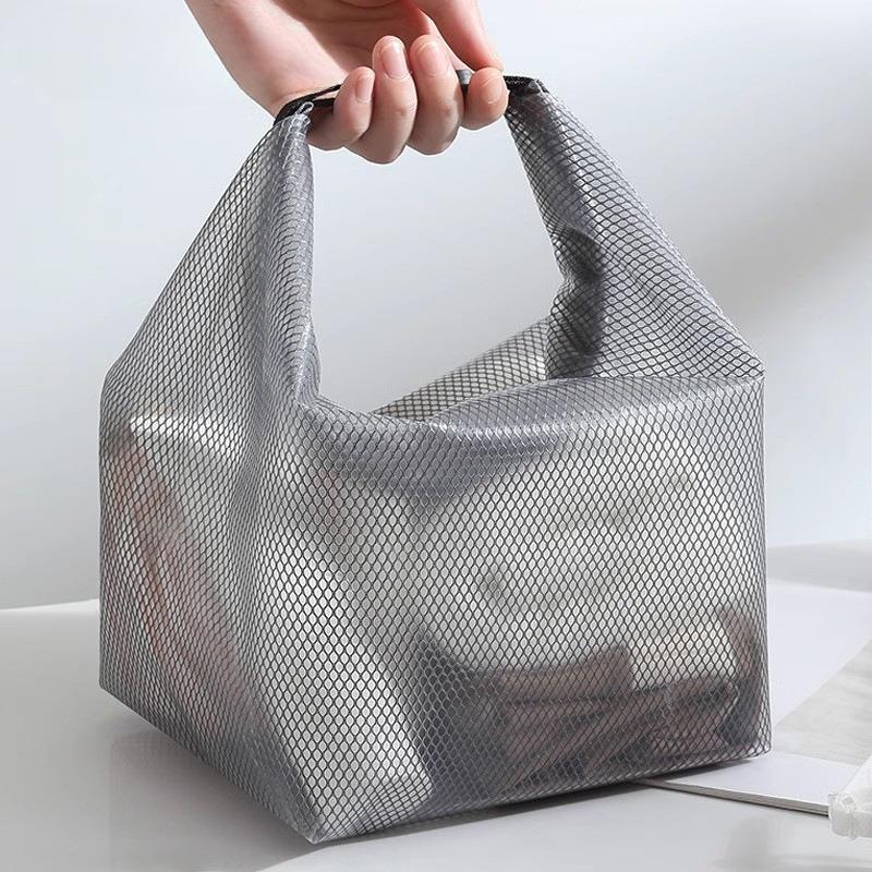 Сумка для туалетных принадлежностей Snap Portable Bag для покупок Сумка для плавания Водонепроницаемая сумка для хранения одежды Дорожная сумка для туалетных принадлежностей