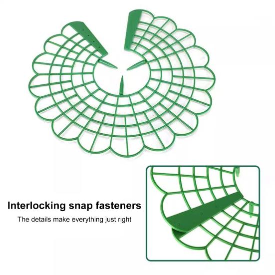 Клубничная колыбель Многоразовая поддержка для клубники Решетка Вставка для кашпо Держатель для клубники Предотвращает гниение от земли Подарок для садоводов-любителей