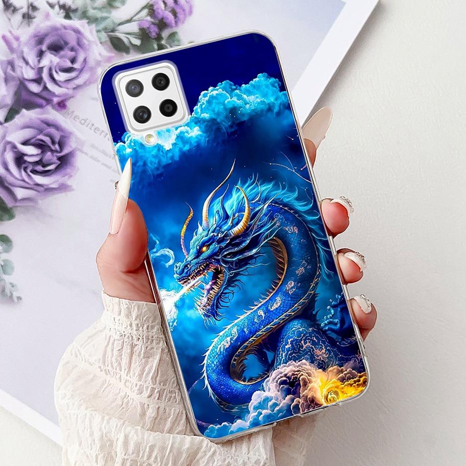 Чехол для Samsung Galaxy A22 4G Цветы Расписной Чехол Мягкий Тонкий Чехол для Телефона Для Samsung A22 A 22 Galaxy A42 5G Чехлы Сумки