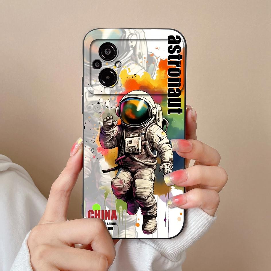 Противоударные силиконовые чехлы для телефонов Xiaomi Poco M5 M5S M4 M3 M2 Pro Poco F4 F3 GT Capas Bumper Animation Frog Soft New Back Covers Anti Slip для Redmi