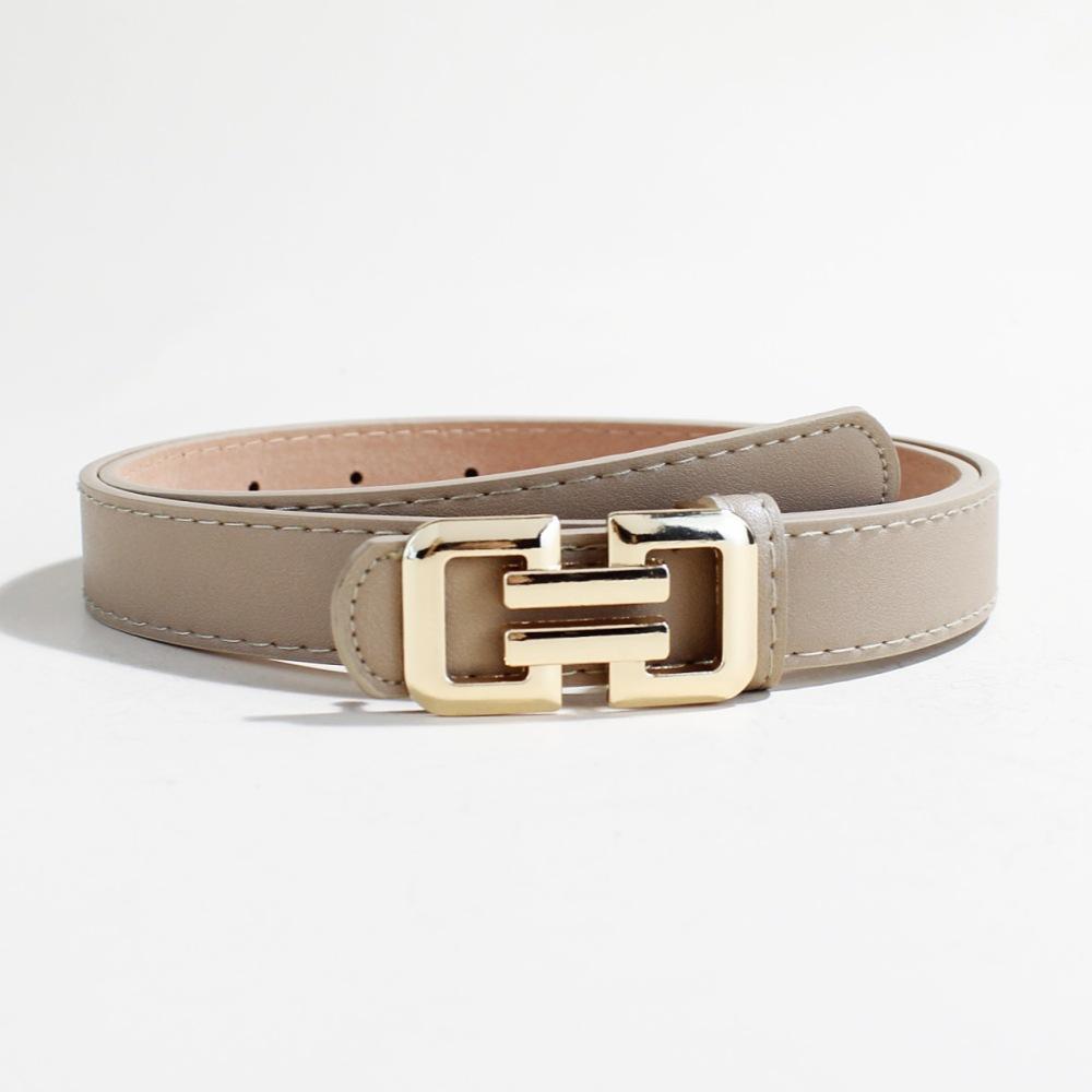 European and American Trend Women's Belt Ins Style New Versatile Fashion Decoration Jeans Dress Suit Pants Design Sense Belt