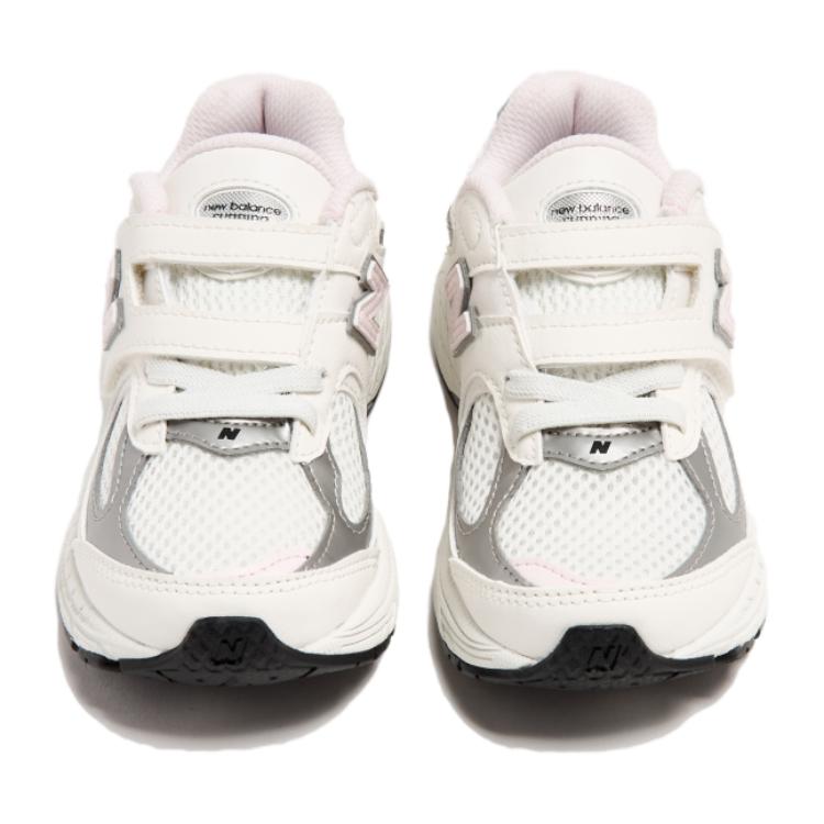 New Balance 2002R Hook & Loop Little Kid Sea Salt Pink Granite Kids Sneakers White PV2002PN