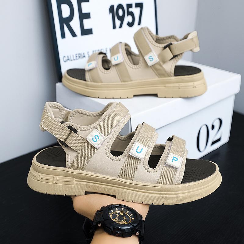 2025 весенние сандалии новые универсальные повседневные сандалии для вождения летние уличные дышащие износостойкие спортивные пляжные туфли