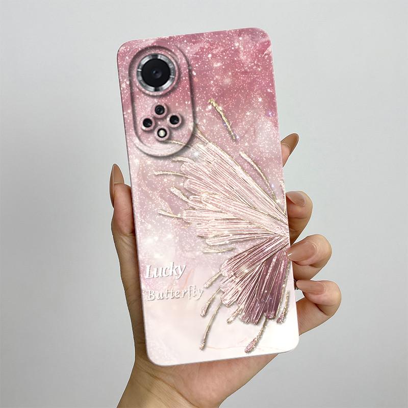 Чехол для телефона Huawei Nova 9 / Honor 50 NAM-LX9 NTH-NX9 Мягкий силикон Сладкий расписной Защитная задняя крышка Милый напечатанный корпус