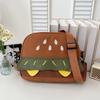 Персонализированная милая американская наплечная сумка в виде бургера, женская новая повседневная трендовая мультяшная сумка-мессенджер в иностранном стиле, универсальная студенческая сумка