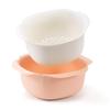Fruit Colander Plastic Colander Strainer Fruit Strainer Bowl Large Colander Set Drainer for Food Vegetable Strainer for Kitchen Li&Zhao - Strainer(5.6