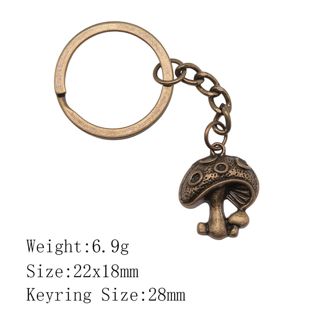 Брелок ко Дню Отца Автомобильный Грибной Ветвь Лист Брелок Дешевые Вещи Брелок Для Автомобиля