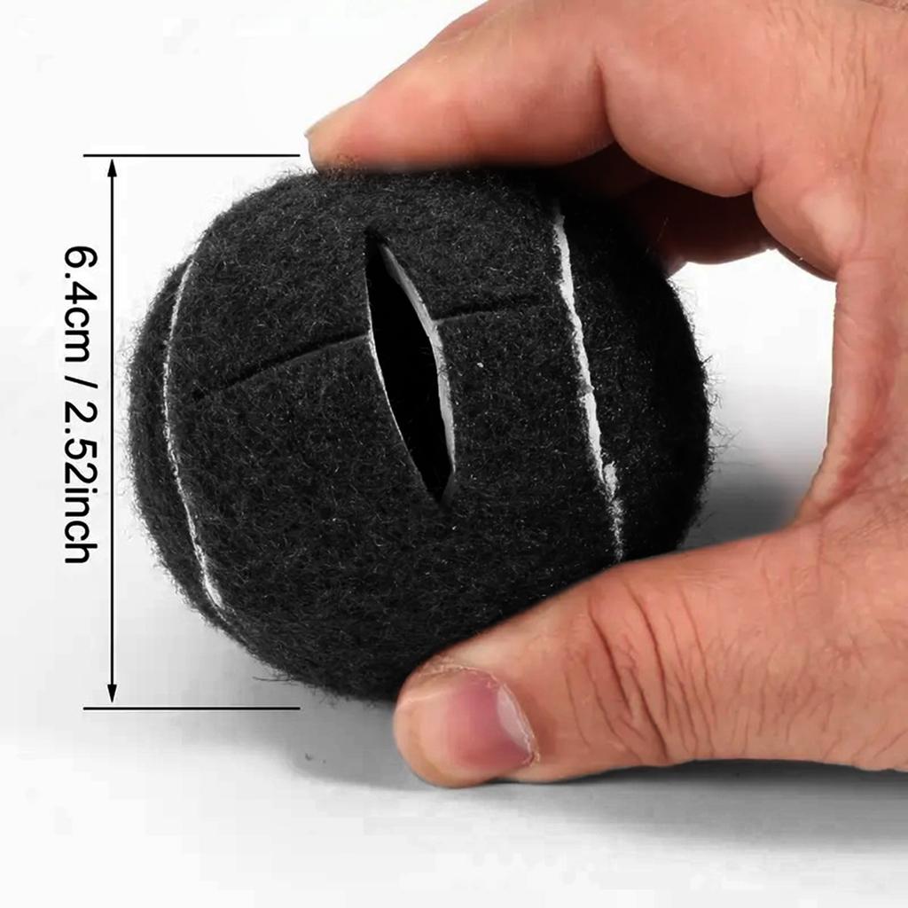 4Pcs/Set Furniture Leg Covers Tennis Balls Shape Cross Opening Supplies AntiSlip Floor Protection for Office Sofa Dining Room