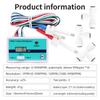 Монитор TDS Тройной TDS-метр PPM Тестер качества воды 0-9990 PPM для аквариумов, гидропоники, питьевой воды, 3/1 зонд (опционально)