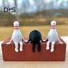 Flexible Bowling Buddy Bowling Pin Ball Desk Buddy with Articulated Legs 3D Printed Bowling Themed Ornament Gifts for Bowling Enthusiasts