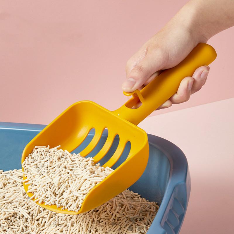 Large Cat Litter Shovel Cat Poop Shovel Artifact Cleaning Long Handle Can Be Hung Hook Pet Supplies
