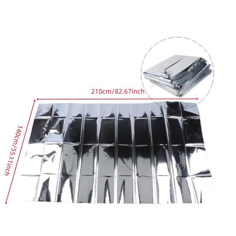 Emergency Mylar Thermal Blankets Space Blanket Survival Kit Camping Blanket Perfect for Outdoors,Hiking,Survival