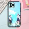Аниме I-Итикава A-Анна Черный Чехол для Телефона Для IPhone 17 16 15 14 13 12 13 12 11 Pro Max Plus XS XR Силиконовый Мягкий Задний Чехол