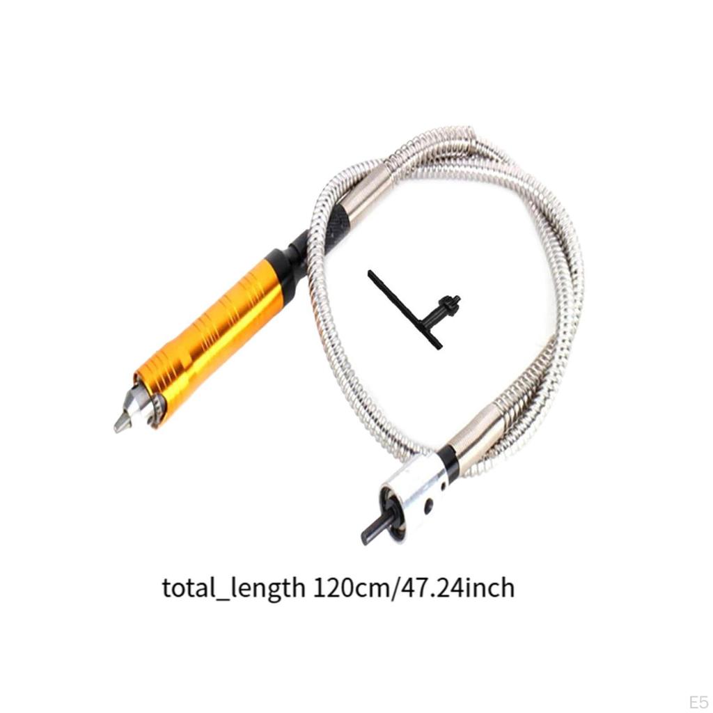 Adapter Attachment Extension Sturdy Flexible Shaft for Electric Drill Rotary Grind Tool Carving