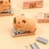 Good Looking Capybara Stapler Set Effortless Bookbinding Machine  Stapling Tools